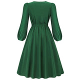 Women Date Dress Fall/Winter Dress Leisure Long Sleeve Dress