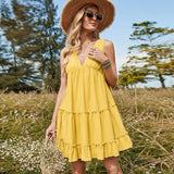 Women Dress Summer V-neck Dress