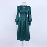 Women Dress Autumn and Winter Dress Long Skirt