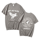 Camp Half Blood Graphic Print T-shirt Summer Men Women Fashion