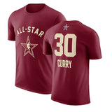 NBA T-Shirts NBA All-Star Basketball Short Sleeve Outdoor Leisure Sports T-Shirt