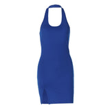 Women Dresses Summer Sexy Backless Slim Fit Dress