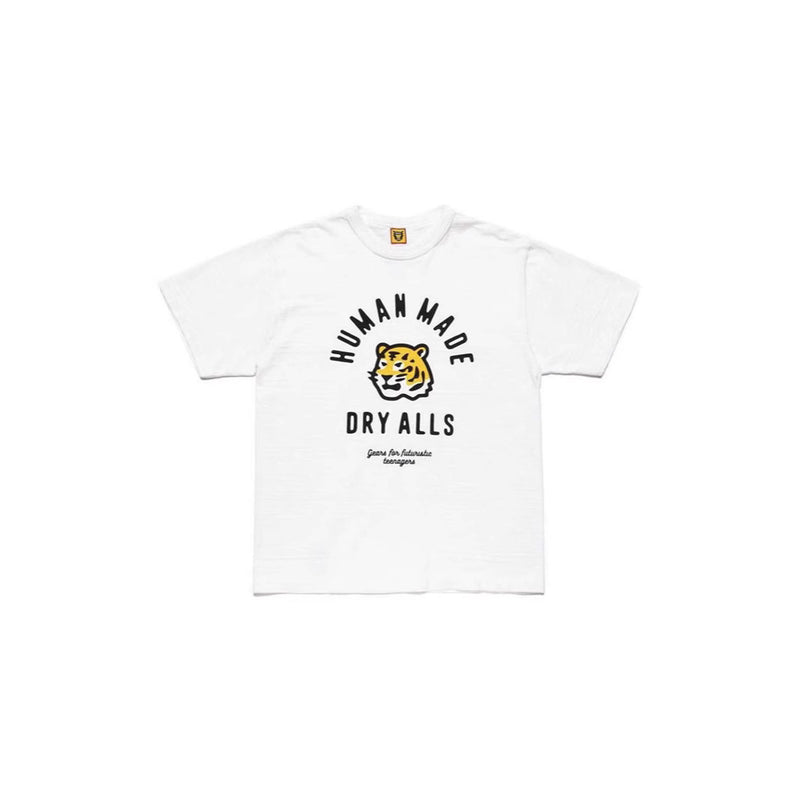 Men T-shirts Tiger Anime Pattern Short Sleeve T-Shirt Loose