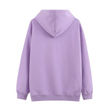 Men Hoodie Dopamine Candy Color Sweet Cool Foam Printed Hooded Sweater