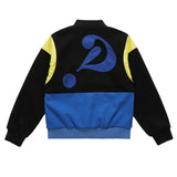 Men Jacket Coat Baseball Uniform Jacket Men's Autumn and Winter Racing Suit Baggy Coat