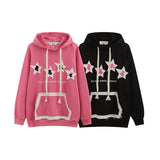 Men Hoodie Dopamine Couple Sweater Hip Hop Retro Hooded Sweater for Men and Women