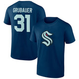 NHL T-Shirts Ice Hockey NHL Jersey T-Shirt Sports Men's Short Sleeves