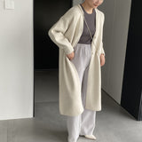 Women Cardigan Sweater Autumn Sweater Coat Loose Button Women's Clothing Z831