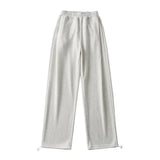 Women Sweatpants Spring Casual Straight-Leg Loose Tappered Sweatpants