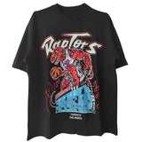 NBA T-Shirts Warren Lotas NBA Street Trend T-Shirt Sports Short Sleeve Top