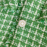 Women Woolen Coat Tweed Chanel Coat