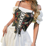 Women Dresses Backless Retro Fishbone Strap Sling (Cy0417)