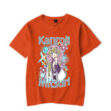 2024New Anime Kanroji Mitsuri Print T-shirt Women Summer