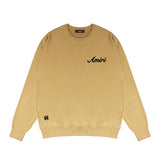 Amiri Long Sleeved Shirt Fashion Brand Crew Sweatshirts round Neck Sweater