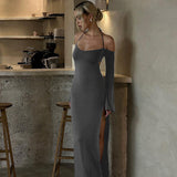 Women Dresses Autumn Sexy Backless Tube Top Dress