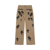 CHH Chrome Hearts Jeans Unisex Casual Loose Jeans