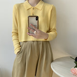 Women Cardigan Sweater Knitted Coat Cardigan Spring 8t7136