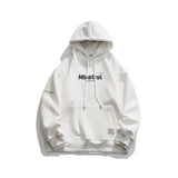Unisex Hoodie Autumn Letter Hooded Sweater