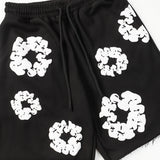 Denim Tears Shorts Foam Loose Casual Shorts