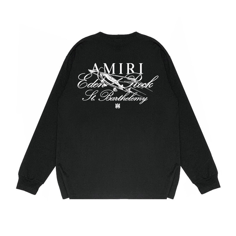 Amiri Long Sleeve Shirt Long Sleeve Long-Sleeved T-Shirt Blouse