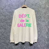 Gallery Dept Long Sleeved Shirt Fashion Brand Long Sleeve Long-Sleeved T-shirt Blouse