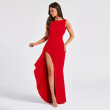 Women Dresses Summer Slim Fit Long Dress Sexy Backless Dress