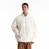 Unisex Winter Cotton Coat Stand-up Collar down Jacket Vintage down Jacket