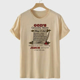 Cute Funny Christian T Shirt God's Grocery Store Women's