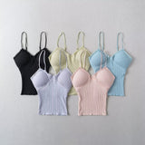 Women Tops Summer Lace Top Backless Short Sling