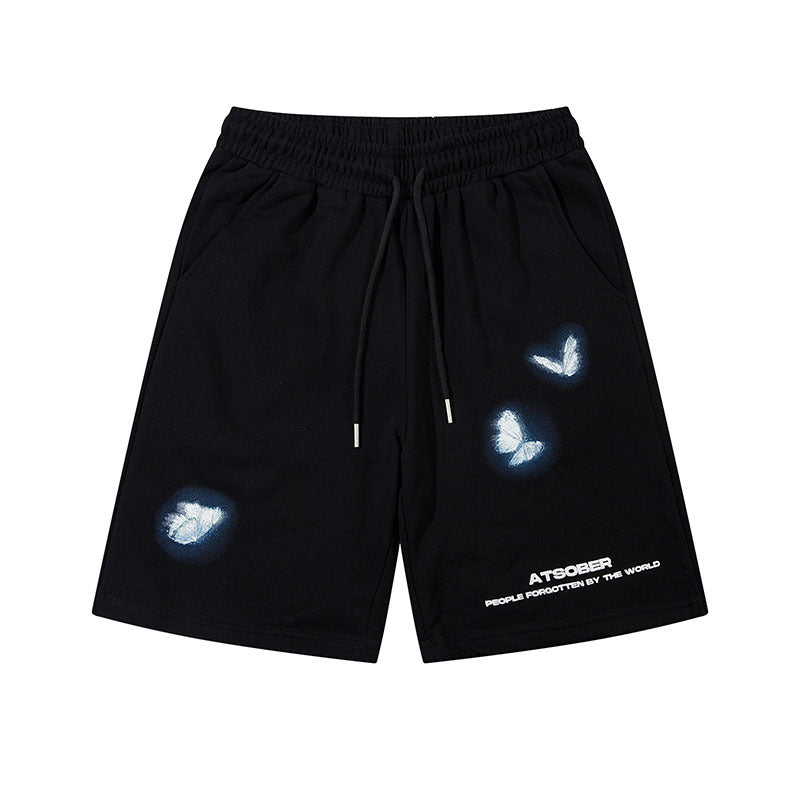 Men Shorts Retro Basketball Shorts Men's Summer Loose Sports Shorts