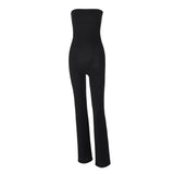 Women Jumpsuit Spring Summer Slim-Fit Jumpsuit (Hawthaw0412)
