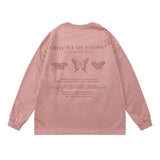 Unisex Hoodie Autumn Loose Butterfly Large Hoody