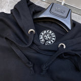 Chh Chrome Hearts Hoodie Cross Red Character Embroidered Casual Hooded Sweater