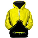Cyberpunk 2077 Hoodie Autumn and Winter Cyberpunk 2077 Series 3D Hooded Sweater