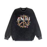 Amiri Long-Sleeve Shirt Vintage Distressed Long Sleeve T-shirt