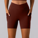 Women Yoga Sports Shorts Fitness Yoga Sports Shorts