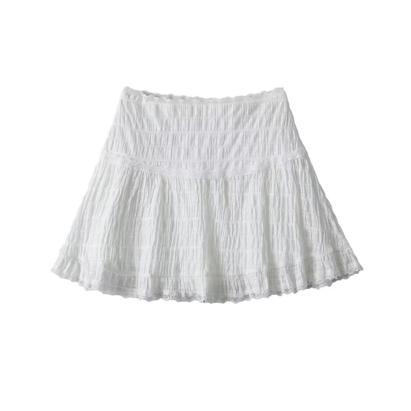 Women Skirt Summer Lace Skirt