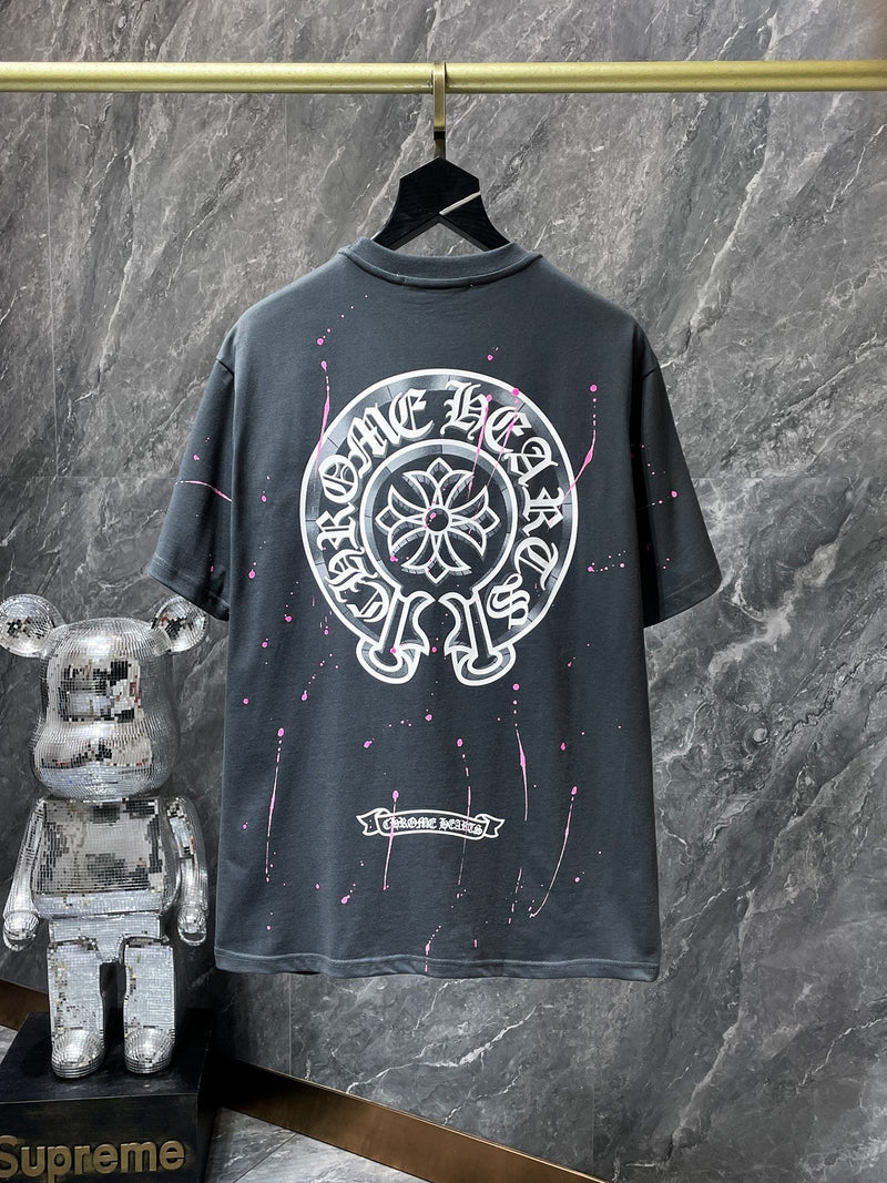 Chh Chrome Hearts T-Shirts Summer Short Sleeve T-Shirts