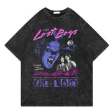 2024The Lost Boys Vintage Washed Tshirts Men Women