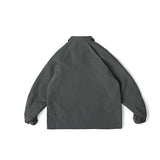 Unisex Jacket Loose Lapels Coach Jacket Men's Cargo Coat
