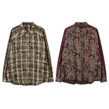 Unisex Vintage Shirt Men's Jacket