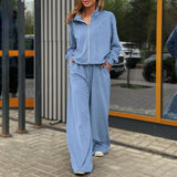 Women Trench Coat Fall/Winter Pleuche Sweater Suit Loose Casual
