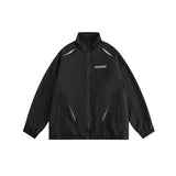 Unisex Jacket Casual Stand-up Collar Jacket Men and Women Couple Jacket