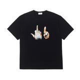 Asap Rocky T Shirts ASAP ROCKY Gesture Print Short Sleeve T-Shirt Men's Loose