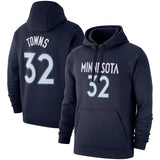 NBA Hoodie Men's Casual Sports Sweater NBA Timberwolves Basketball Suit Hoodie