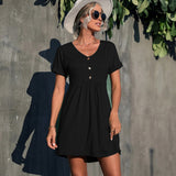 Women Dress V-neck Dress