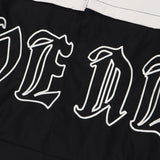 Women Jacket Removable Jacket Embroidered Stand Collar Outdoor Jacket Coat