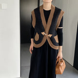 Women Cardigan Sweater Retro Baggy Coat 2t3216
