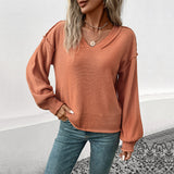 Women Knitted Sweater Autumn and Winter Long Sleeve Sweater