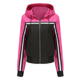 Women Trench Coat Thin Trench Coat Women's Coat Color Matching Casual Jacket Women's Spring and Autumn Outdoor Raincoat